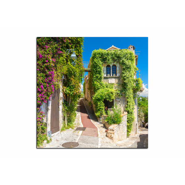 Obraz na plátně - Krásná architektura v Provence - čtverec
